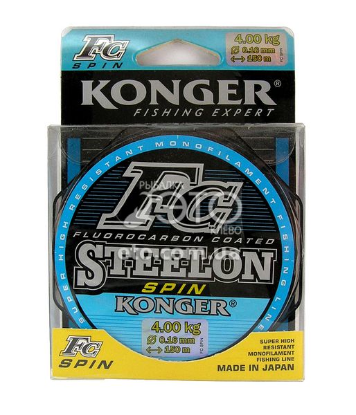 Волосінь Konger Steelon Fc-1 Spin 0,16 mm 150 m