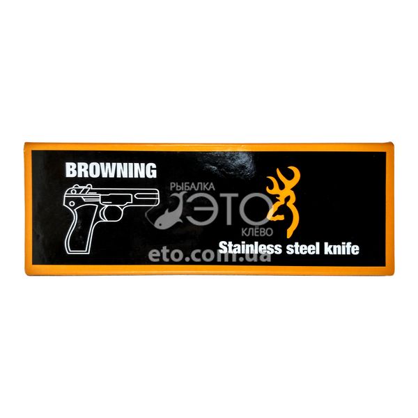 Складной тактический нож Browning FA18 стеклобой, стропорез