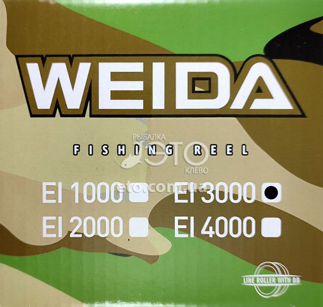 Котушка Weida EI 3000 (5+1 BB)