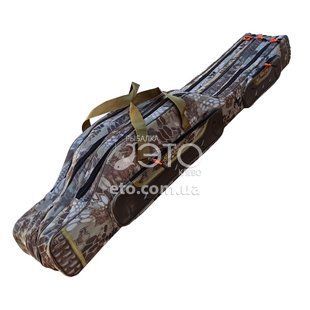 Чехол BoyaBy для удилищ с катушкой 150 см (3 секции, камуфляж Kryptek)