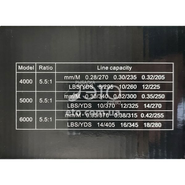 Котушка Sadey JB 4000 (5 BB, 5.5:1) код: JB12-40FRM