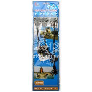 Набір повідків Star River №2 1х7 (12 кг) 15/23/30 см (60 шт)