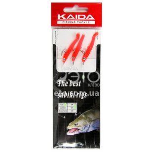 Самодуры KAIDA с виброхвостами (красный)