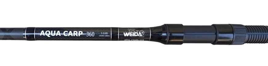 Двухчастное карповое удилище Weida Aqua Carp 3,6м (3,5 lbs) код: 332-360
