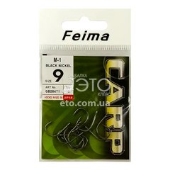 Крючки Feima CARP M-1 № 9 (10 шт)