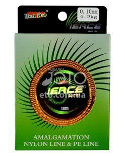 Волосінь Nanofil Ben Dao amalgamation nylon & pe line 0.10mm (30m)