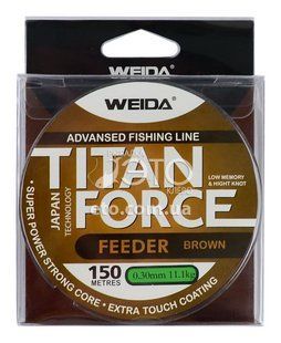 Леска Weida Titan Force Feeder Brown 150 м 0.30 мм