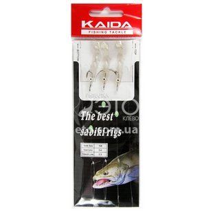 Самодуры KAIDA с виброхвостами (прозрачный)