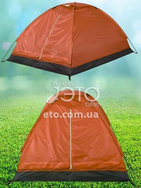 Двухместная туристическая палатка 686 (210х150х110 см) Красная