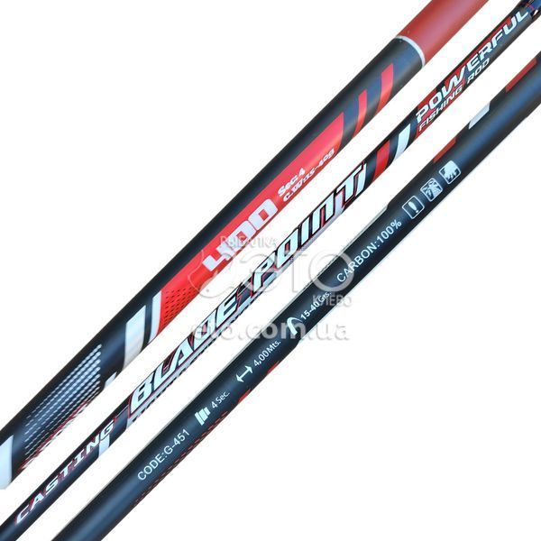 Болонское удилище Weida Blade Point Bolo 4м (15-40г) код: G-451-400