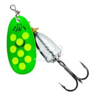 Блесна вращающаяся Blue Fox Comet Vibrax Green #2 (5,5г)