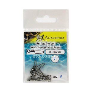 Карабины Anaconda RS-KA 10-05 PowerMax с вертл, цилиндр (6 шт)