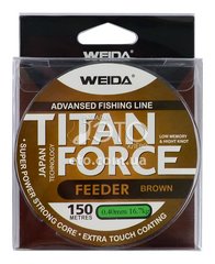 Леска Weida Titan Force Feeder Brown 150 м 0.40 мм