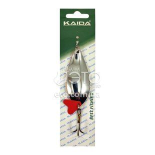 Блесна Kaida Acoustic 36г silver/copper, 36г, Silver/Copper