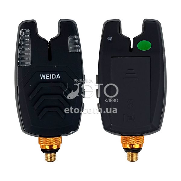 Сигнализатор поклевки Weida FA210 c ночной подсветкой + крона