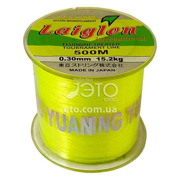 Леска Laiglon 500м салатовая 0,25mm