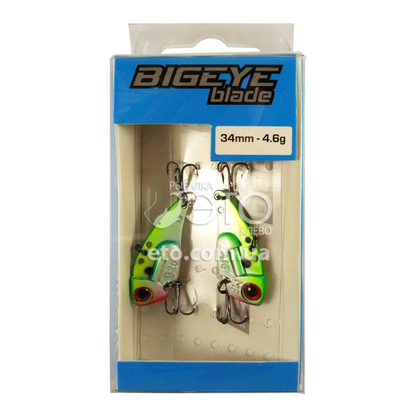 Блесна цикада Kaida BigEYE blade 34мм 4.6г (2шт) код: AG017-NINJA