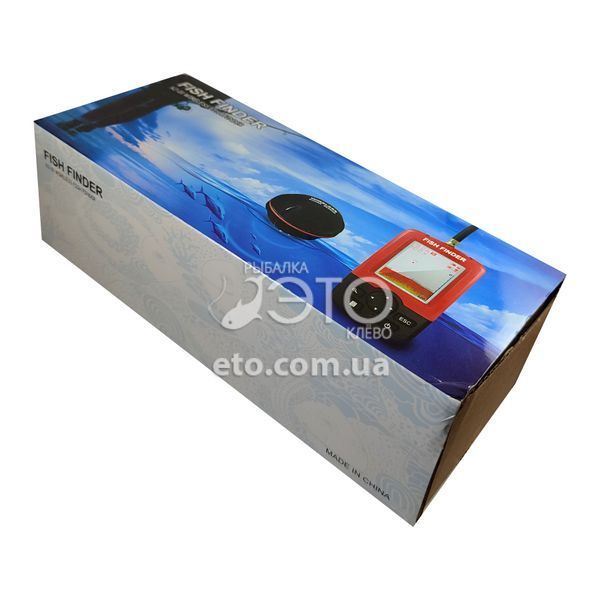 Бездротовий ехолот Fish Finder XJ-01 з кольоровим екраном