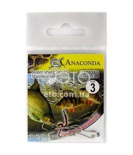Крючки ANACONDA 10026 № 3 KAREI (5 шт)