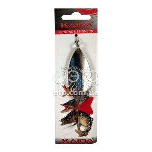 Блесна Kaida Acoustic 28г silver / gold
