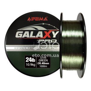 Лісочка коропова Feima Galaxy Pro Lo-Vis Green для дальнего заброса 1000 м (0.40мм/10.9 кг) код: X-3067-40