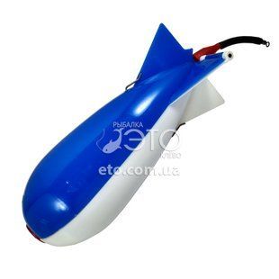 Ракета для прикормки Spomb Blue White Midi (17см)