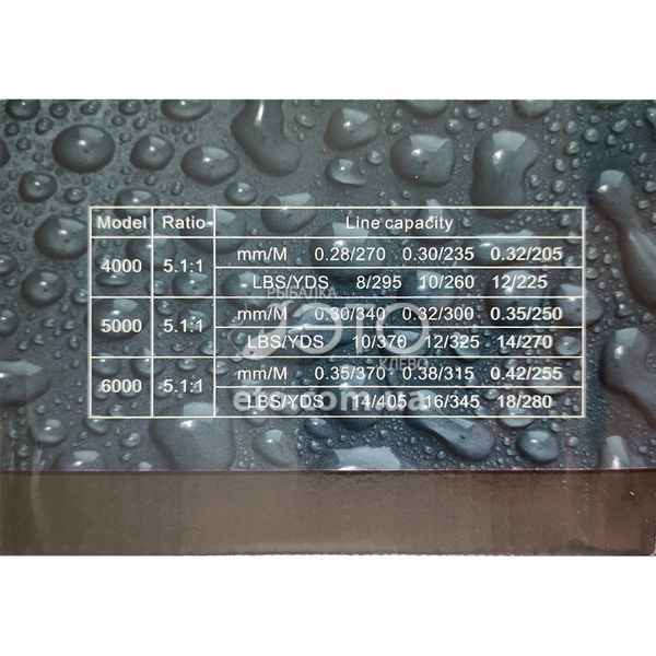 Котушка Sadey TB12 6000 (4 BB, 5.1:1) с бейтраннером код: TB12-60FRM