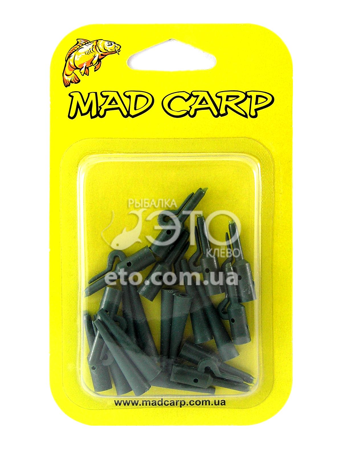 защелка клипса для макушатника mad carp уп 10 шт