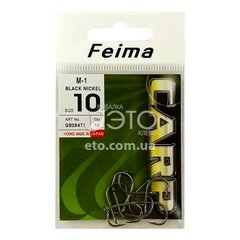 Крючки Feima CARP M-1 № 10 (10 шт)