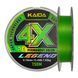 Плетеный шнур Kaida Legend 4X 150м &Oslash; 0.10 мм &mdash;5.13 кг Салатовый