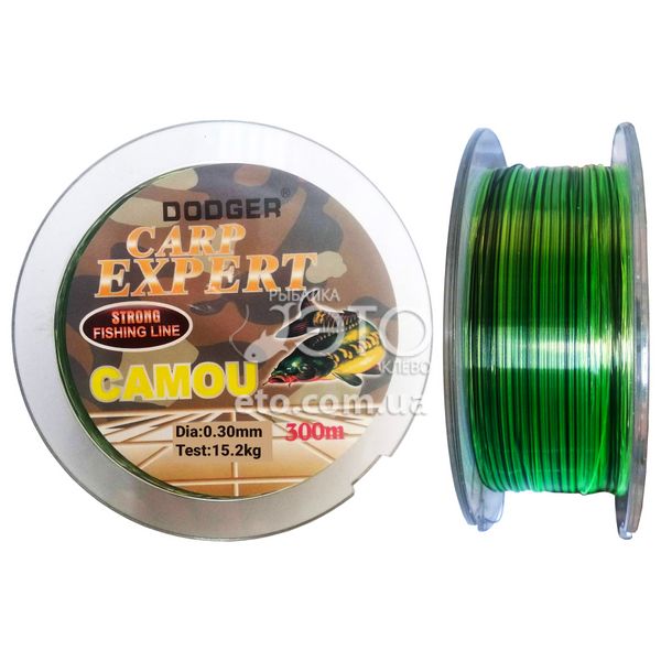 Леска DODGER Carp Expert 300 м - 0,30 мм