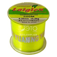 Волосінь Laiglon 500м салатова 0,40mm