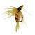 Муха в коробке набор (10 шт) код: FY001 yellow