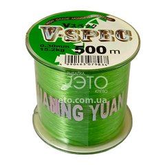 Волосінь V-Spec 500м зелена