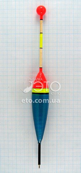 Поплавок CH-20-04 ковзаючий кольоровий L= 19 cm (8 і 10 г)