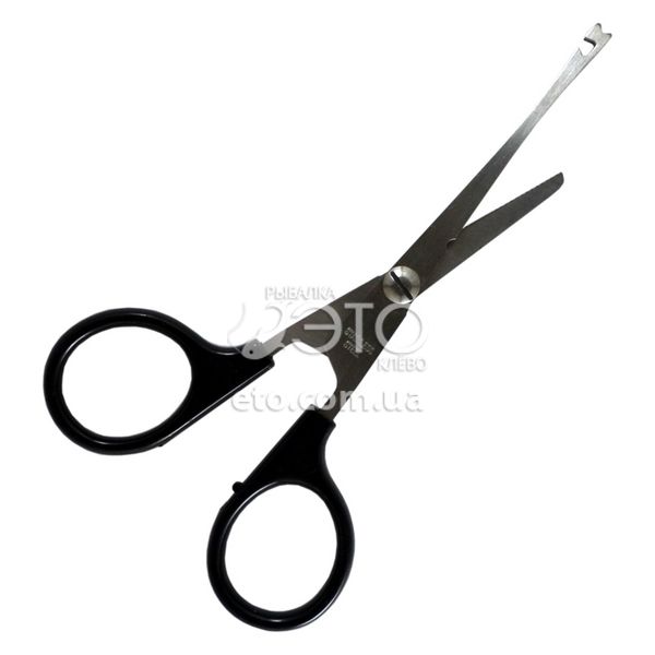 Ножницы для плетеного шнура с экстрактором для извлечения крючка