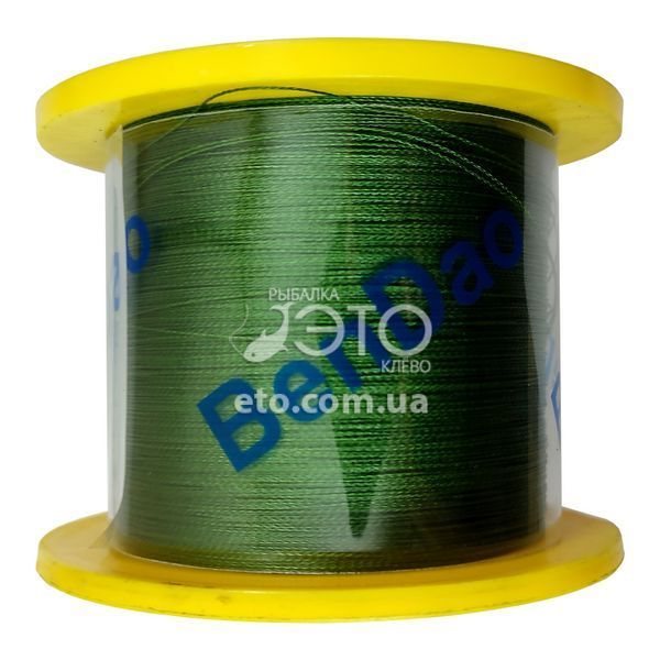 Шнур Weida Super Strong Cheetah X4 PE 1000м (зелений) 0,10мм/3,9кг
