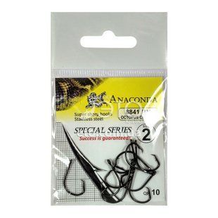 Крючки ANACONDA 8841 BN Octopus Classic №2 (10шт)