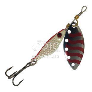 Блешня обертова Feima Long Assimetric head-spinner (8г) Red Wave
