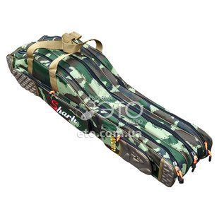 Чехол Shark для удилищ с катушкой 100 см (3 секции, камуфляж Woodland)