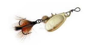 Блешня Mepps AGLIA MOUCHE GOLD/red # 0/2,5g