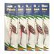 Блесна вращающаяся Feima Long Assimetric head-spinner (12г) Red Wave