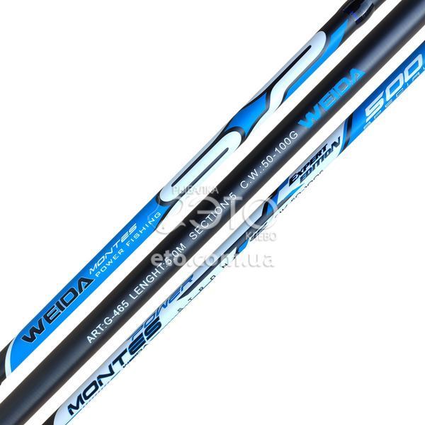 Болонське вудлище Weida Montes Bolo 5м (50-100г) код: G-465-500