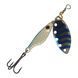 Блесна вращающаяся Feima Long Assimetric head-spinner (12г) Blue Wave