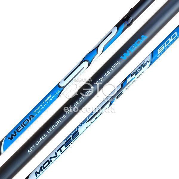 Болонське вудлище Weida Montes Bolo 6м (50-100г) код: G-465-600