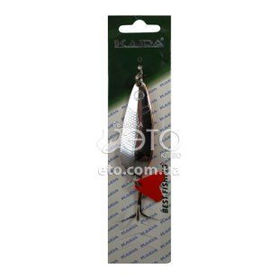 Блесна Kaida Bass Acoustic 28г silver / copper, Silver/Copper