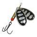 Блесна вращающаяся Weida Aglia Gladiator №4 (11г) silver + black
