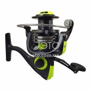 Катушка Weida DJ 4000 (3+1 BB) салатовая