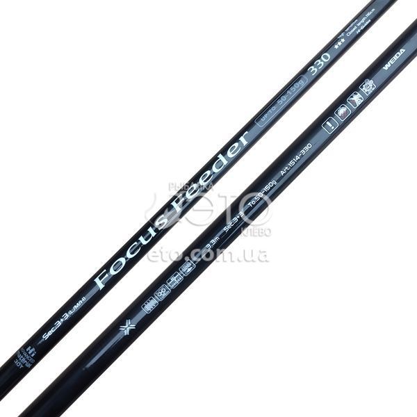 Фидерное удилище Weida Focus Feeder 3,3 м (50-150 г) код: 1514-50-150-330