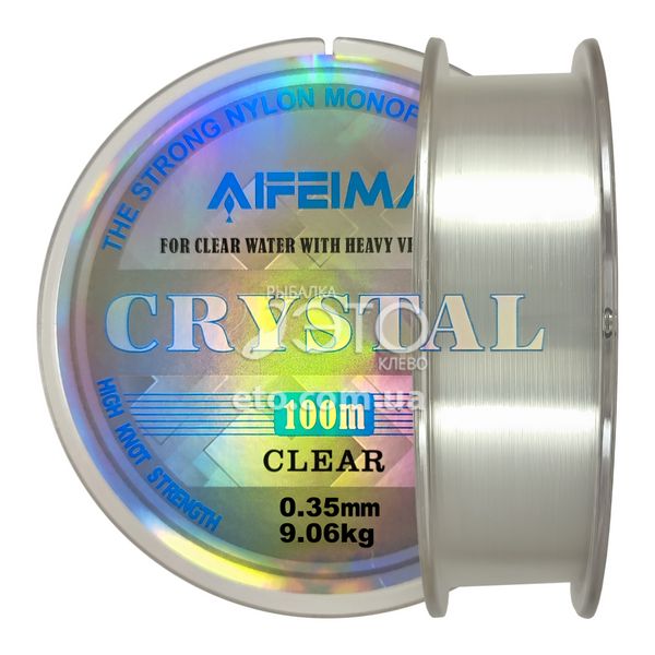 Жилка Feima Crystal Clear 100м Ø 0.35мм/9.06кг код: X-3010-35